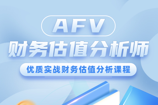 AFV财务估值分析师实训项目