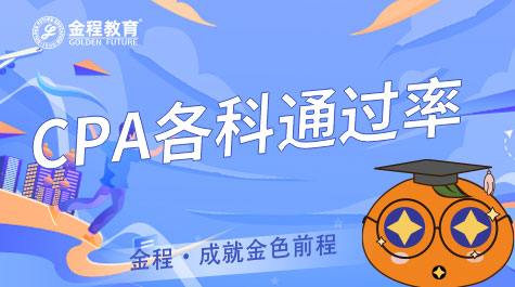 CPA各科通過率
