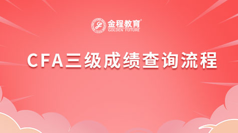 CFA三级成绩查询流程