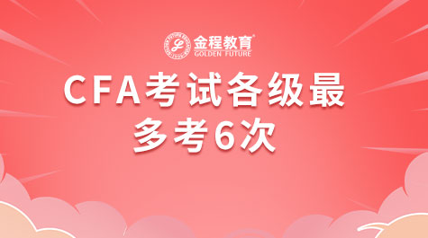 CFA考试各级最多考6次