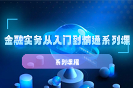 金融实务从入门到精通系列课