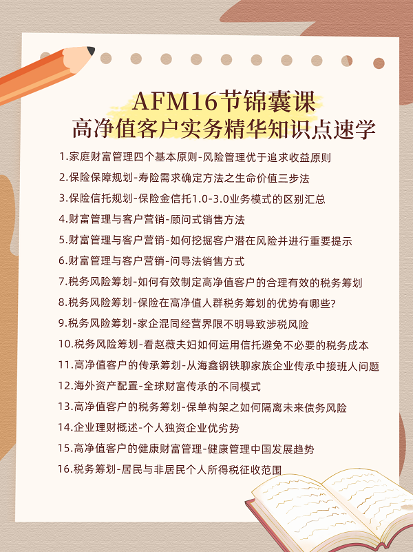 AFM试听课
