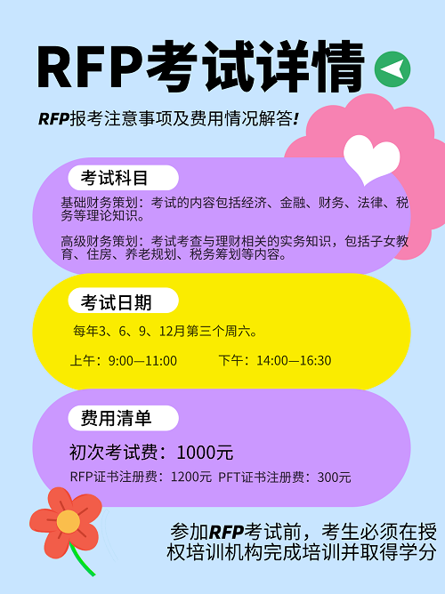 RFP考試詳情