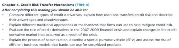 2023年FRM考試大綱