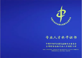 專業(yè)人才水平證書