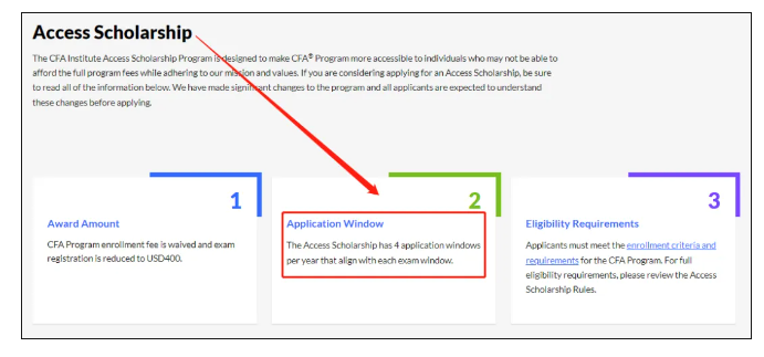 CFA勵(lì)志獎(jiǎng)學(xué)金