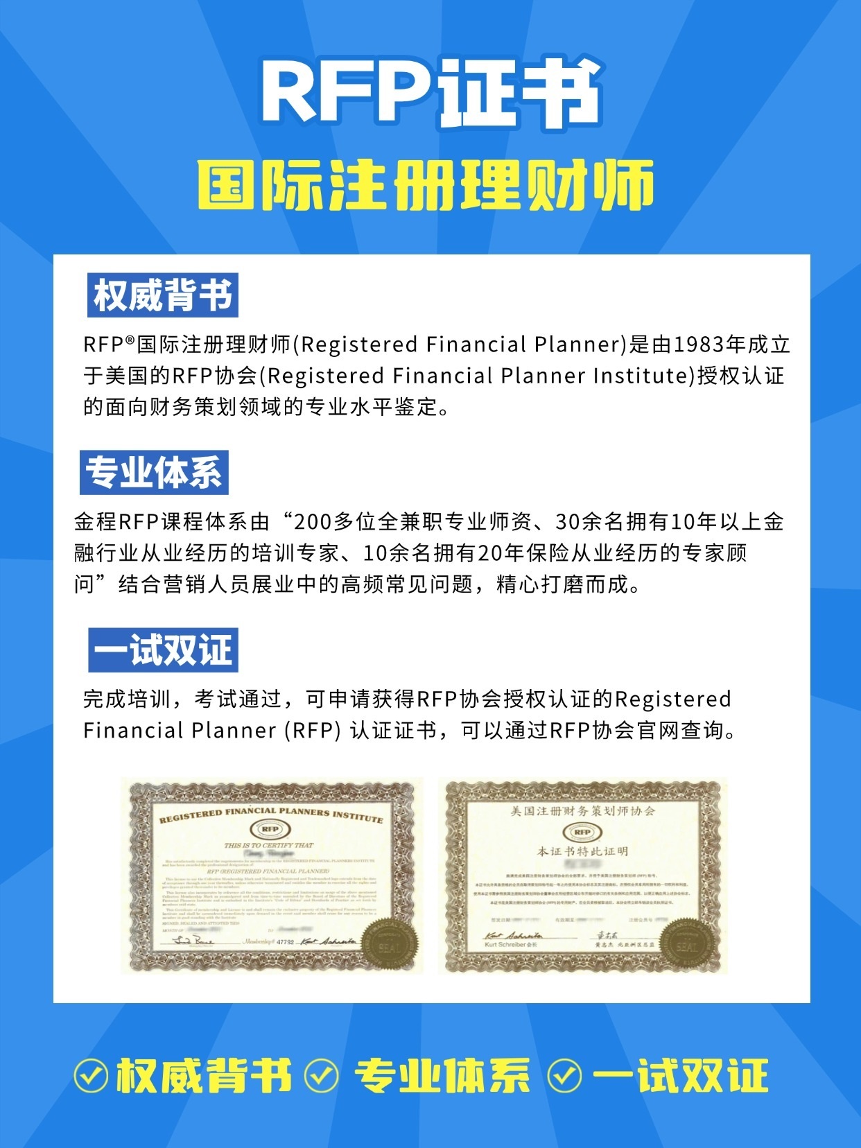 RFP證書介紹