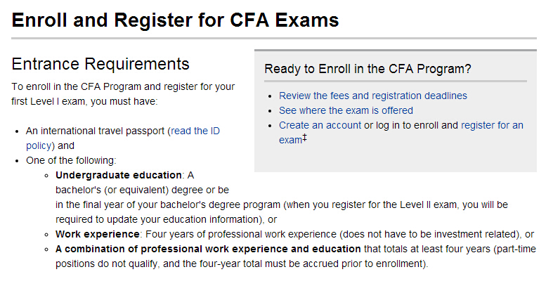 2016版CFA考試規(guī)則有根本性變更