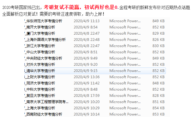 2020考研復(fù)試熱點(diǎn)