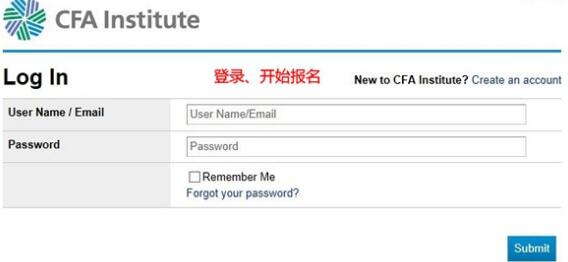 cfa官網(wǎng)報(bào)名流程登錄賬號(hào)