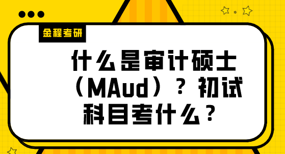 審計(jì)碩士（MAud）