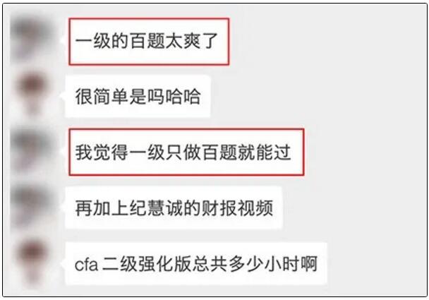 CFA一級百題