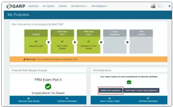 FRM協(xié)會官網(wǎng)
