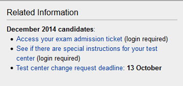 CFA考試準(zhǔn)考證