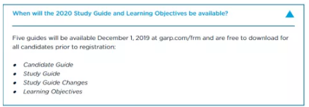 FRM考綱內(nèi)容