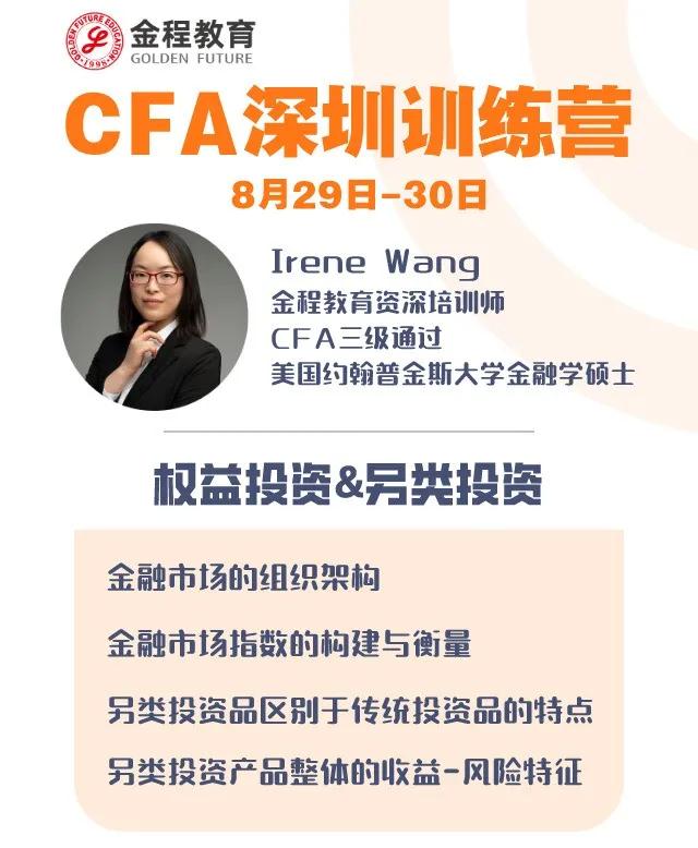 CFA課程訓練營