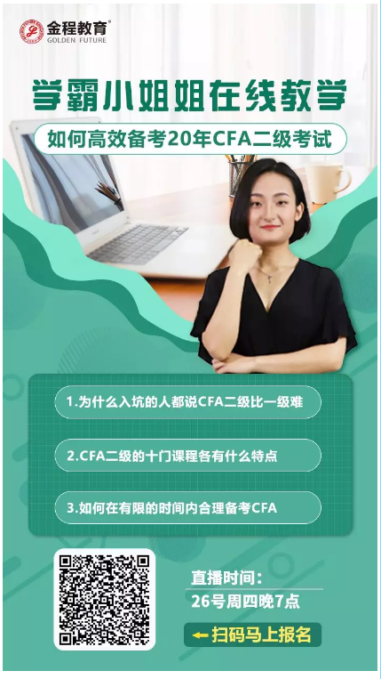 CFA二級直播