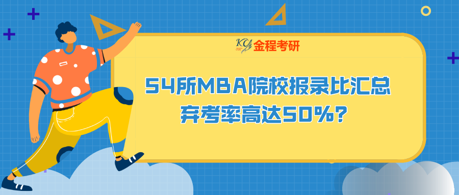 54所MBA院校報錄比匯總，棄考率高達50%？