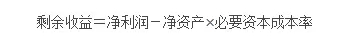 剩余收益計(jì)算公式