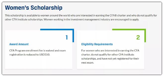 CFA獎學金