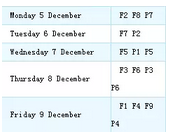 acca 2016年12月考試時(shí)間