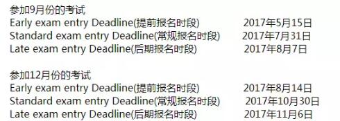 下半年ACCA報名時間說明