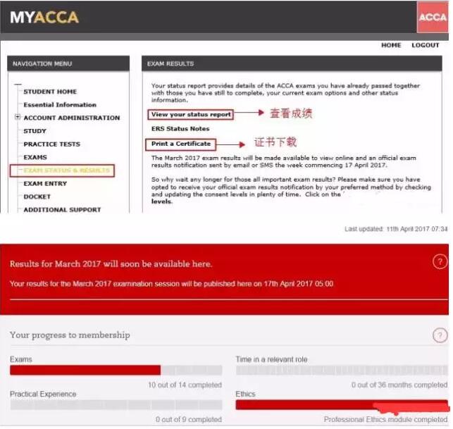 ACCA職業(yè)道德完成測試后，會是這個樣子