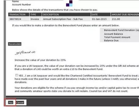 點(diǎn)擊左下角Pay