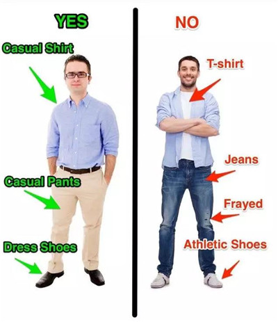 投行著裝要求是什么