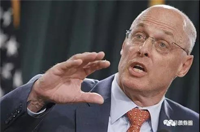 高盛前CEO美國財(cái)政部長漢克保爾森
