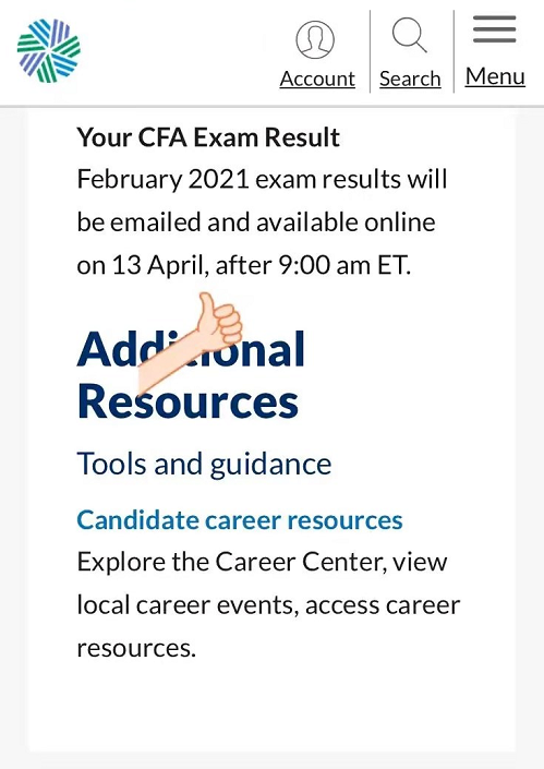 CFA考試成績(jī)公布
