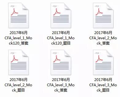 2009-2017CFA歷年MOCK預(yù)覽1