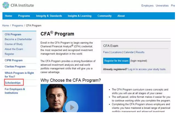 cfa協(xié)會官網(wǎng)