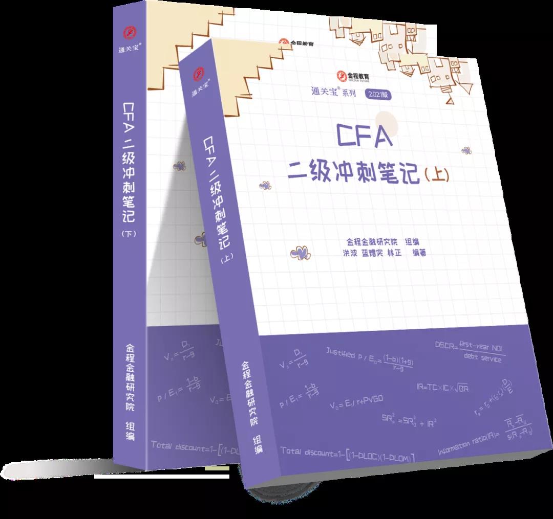CFA二級考綱