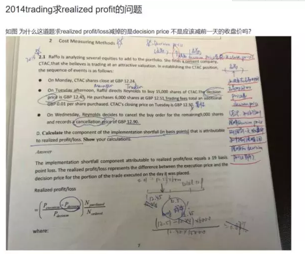 Implementation shortfall