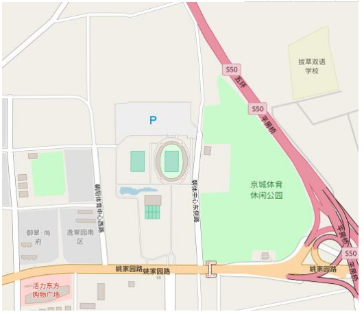 cfa考點3朝陽體育中心