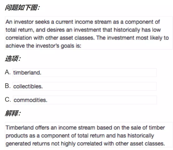 幾種另類投資產(chǎn)品的特征