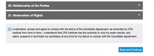 閱讀CFA協(xié)會(huì)協(xié)議