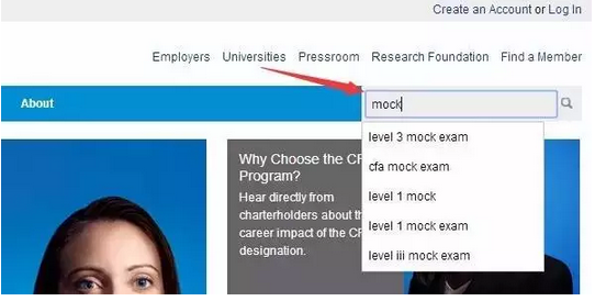 如何下載CFA mock
