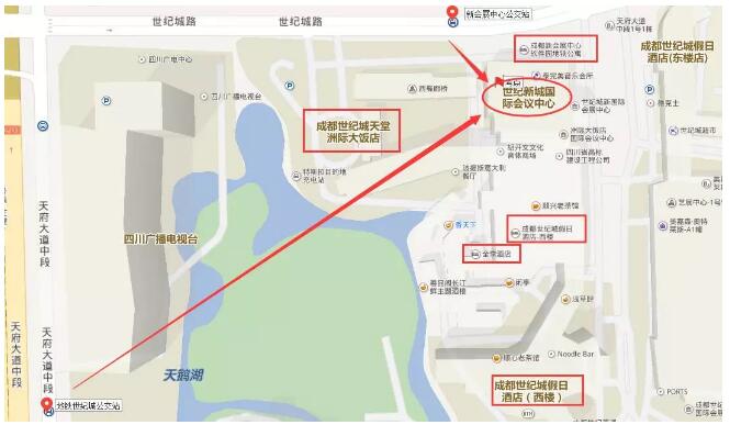 成都cfa考場地圖