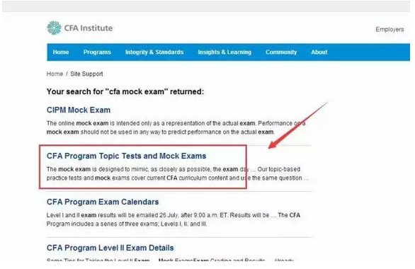 CFA mock下載流程