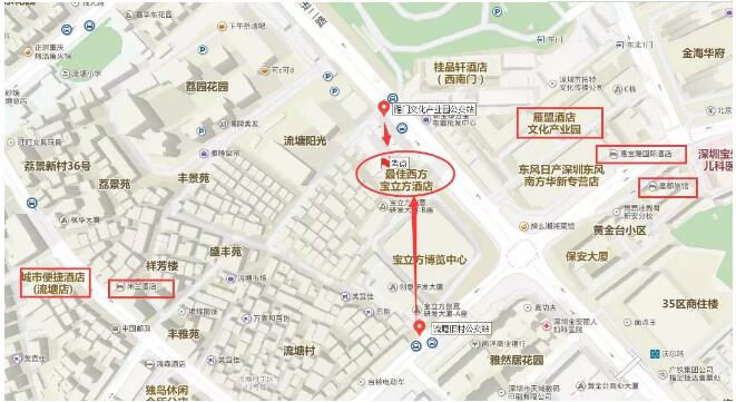 深圳cfa考場地圖2