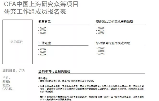 研究眾籌項(xiàng)目報(bào)名方式