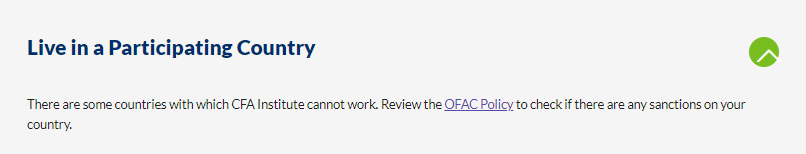 CFA考試報(bào)名