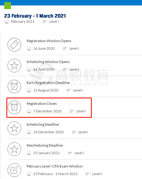 202年2月cfa報(bào)名時(shí)間延期