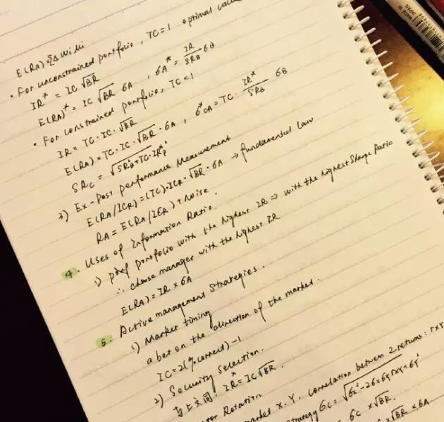 CFA二級備考筆記