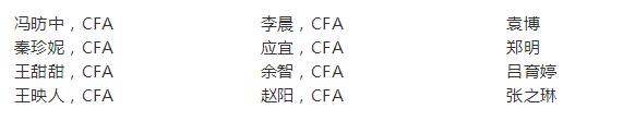 CFA Institute中國會長賈立軍先生為優(yōu)秀志愿者頒發(fā)證書