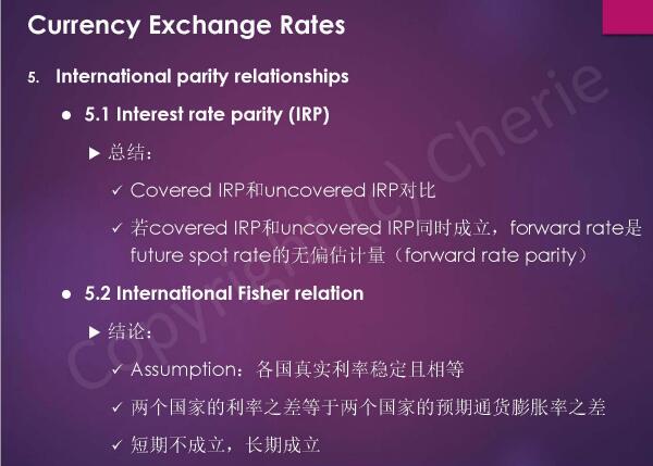 CFA二級(jí)經(jīng)濟(jì)學(xué)復(fù)習(xí)重點(diǎn)解析