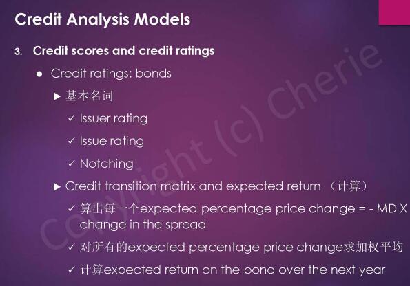 cfa考試重點(diǎn)內(nèi)容