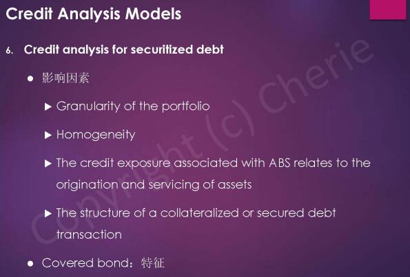 cfa二級(jí)考點(diǎn)內(nèi)容